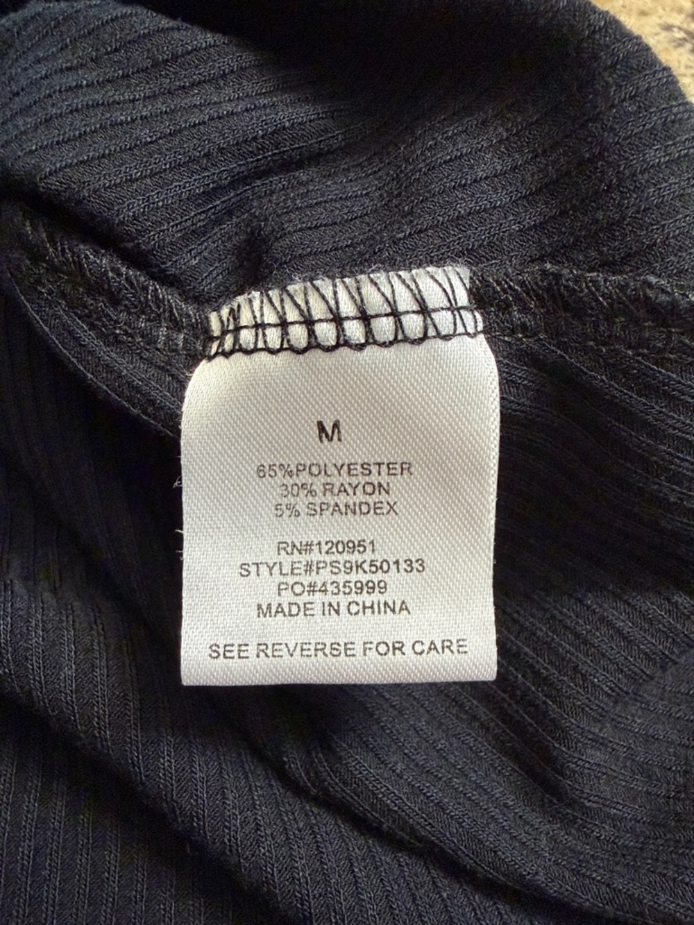 Pink Rose Black V-Neck Short Sleeve Button Front Dress Top - Picture 4 of 5